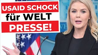 KNALLER: Karoline Leavitt ZERLEGT DEMOCRATS und USAID - STEUERGELDVERSCHWENDUNG!