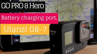 GoPro Hero 8 Black-How to open,replace,or put back the Battery door.Ulanzi G8-7 replacement.