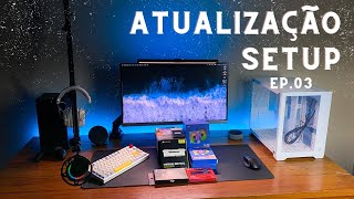 ATUALIZAÇÃO do NOSSO SETUP GAMER! Construindo o setup ep. 03