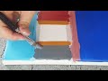 satisfying video 75 호크니 david hockney 작품 쉽게 따라 그리는 방법 how to draw easily acrylic painting art