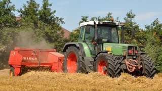 Fendt Favorit 514C \u0026 Welger AP730 - Jurgen Baeke - Willems - stro persen