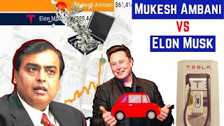 Rise of Mukesh Ambani and Elon Musk in Top 10 Billionaires