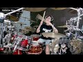 megadeth symphony of destruction drum cover by kalonica nicx