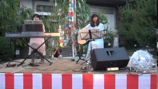 Sella（荒瀬朋子＆裕美子） at 防府天満宮　2015/7/5