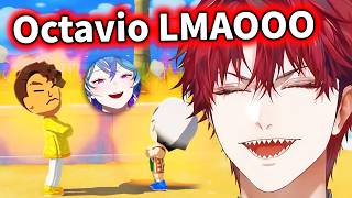 Jurard lost it when Octavio mii did this...