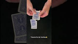 Magic Card Trick Tutorial - Color Changing Aces #magic #tutorial #shorts