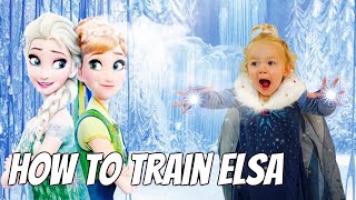 How To Train Elsa your Ice Queen