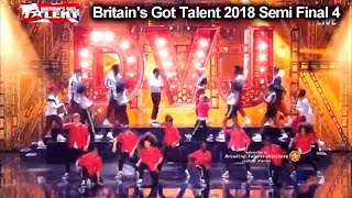 DVJ DANCING with Trumpets IT'S SENSATIONAL Britain's Got Talent 2018 Semi Finals 4 BGT S12E11