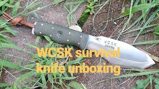 #wcskknife #survival #knives #bugout #bushcraft WCSK survival knife unboxing