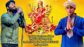 Arijit Singh & Jubin Nautiyal New Bhakti Songs 2022 Jukebox   Jubin And Arijit Mata Rani Bhajans New