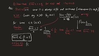 Mean Value Theorem ve 2 klasik uygulaması-Türev-4