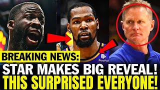 DRAYMOND GREEN TALKS ABOUT KEVIN DURANT! SHOCKED THE NBA! WARRIORS NEWS! GOLDEN STATE WARRIORS
