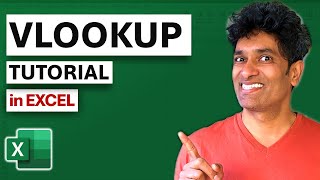 How to use Excel VLOOKUP? Complete Beginner Tutorial (with sample file)
