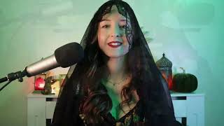 ASMR - Halloween Special - Softly Spoken - Whispering - Meet my Cat & Poetry Reading -