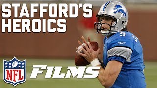 Matthew Stafford Mic'd Up in Game-Winning Heroics vs. Browns (2009) | NFL Films