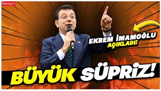 Ekrem  İmamoğlu'ndan büyük sürpriz!  “Kayıp Alfabe” sergisinde açıkladı!