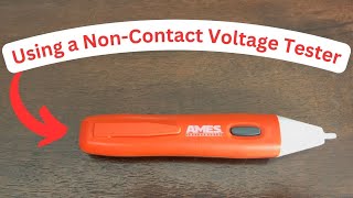 How to Use Non-Contact Voltage Tester | AMES AVP-600 Non-Contact Voltage Tester CAT III Rated 600V