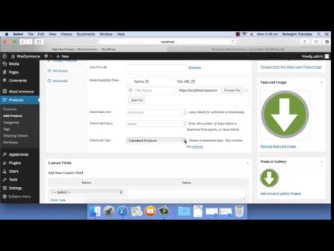 How To Add Downloadable Products In WooCommerce Wordpress ? - YouTube