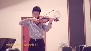 Enoch Li | Mendelssohn Violin Concerto in E minor with Pan Asia Symphony Orchestra