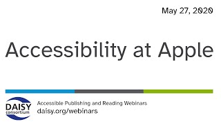 Accessibility at Apple