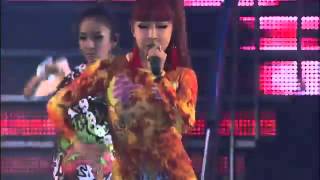 2NE1 - Opening and Fire (YG 15th Anniversary Family Concert)