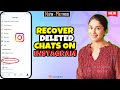 How to Recover Deleted Chats on Instagram 2024 [ Easy Method ]