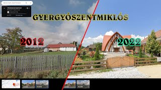 Így változott Gyergyószentmiklós (2009 vs. 2023)