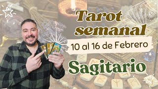 #Sagitario Semanal: 10 a 16 de Febrero ♐ Viento en popa y a toda vela ❗️😱💫 🌙Brujo Gallego🌙