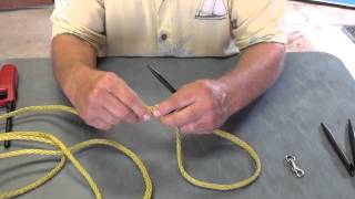 How to use a Fid with Braided Rope