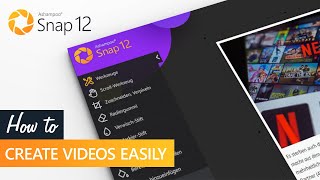 Ashampoo Snap 12 -  Create Videos Easily