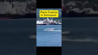 Plane Crash in Vancouver harbour