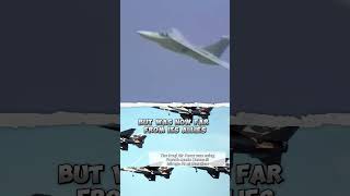 How did an unarmed USAF pilot manage to shoot down a fighter jet? #shorts #usaf