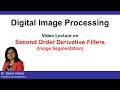 L53 | Second Order Derivative Filters in Image Segmentation || Digital Image Processing (AKTU)