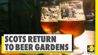 Thousands of Scots head to pub as beer gardens reopen after 3 months