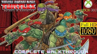 Longplay of Teenage Mutants Ninja Turtles Mutants in Manhattan (Xbox 360, 2016) Complete Walkthrough