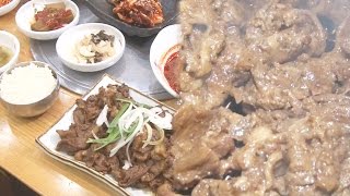 푸짐한 한상차림!  돼지갈비 백반 단 돈 4000천 원 @생방송 투데이 1851회 20170406