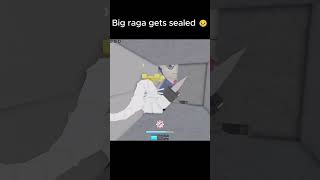 Big raga gets sealed 😢 #jujutsushenanigans #roblox #gojoxyn #animehumor #anime #memes #animejokes