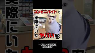 コンビニバイトで遭遇したやばい客part2 #猫ミーム