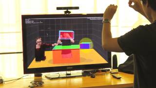 InReach: Manipulating 3D Objects Using Your Body