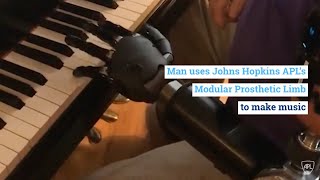 Amputee Makes Music with the Modular Prosthetic Limb