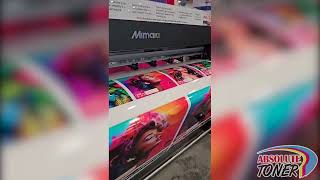 New Model Mimaki CJV200-160 Print and Cut Eco-Solvent Vinyl Printer Cutter Plotter At Absolute Toner