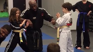 Funny Karate kids fails