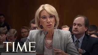 Betsy DeVos Says School Safety Commission Won't Look At Role Of Guns In School Shootings | TIME