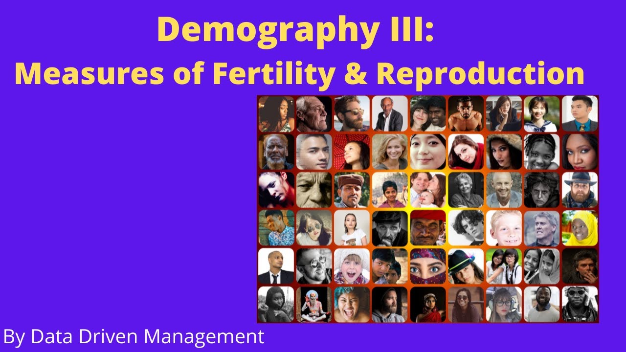 Demography III: Measures Of Fertility And Reproduction | Basic ...