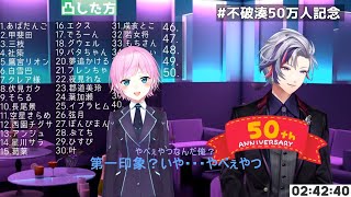 【不破湊50万人記念/逆凸３７人目】逆凸しながらヴァロVC/第一印象やべえふわっち【不破湊/夕陽リリ】