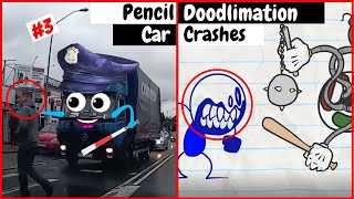 Car Crashes | Doodles | Stop the Presses | Doodle Dose | #PencilDoodlimation