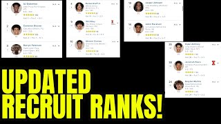 Reacting To 247 Sports' Updated High School Basketball Recruit Rankings!