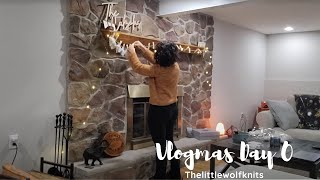 Vlogmas Day 0 :: Let's Get Ready to Vlogmas :: thelittlewolfknits