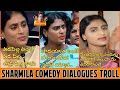 Sharmila Funny Dialogues Speech Troll | Telugu Trolls | Telugu Comedy Trolls | Healthy Trolls