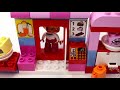 pretend play restaurant with lego duplo building blocks 10587